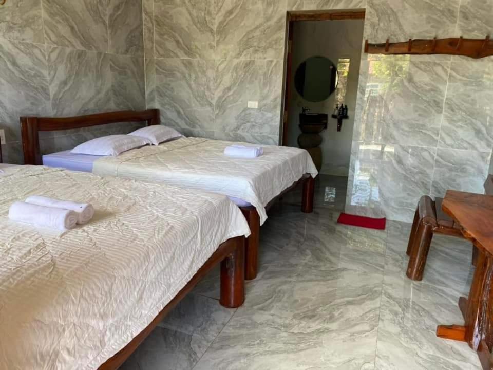 Green Bamboo Lodge Resort Cat Tien Bagian luar foto