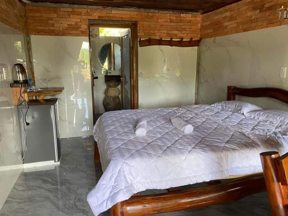 Green Bamboo Lodge Resort Cat Tien Bagian luar foto