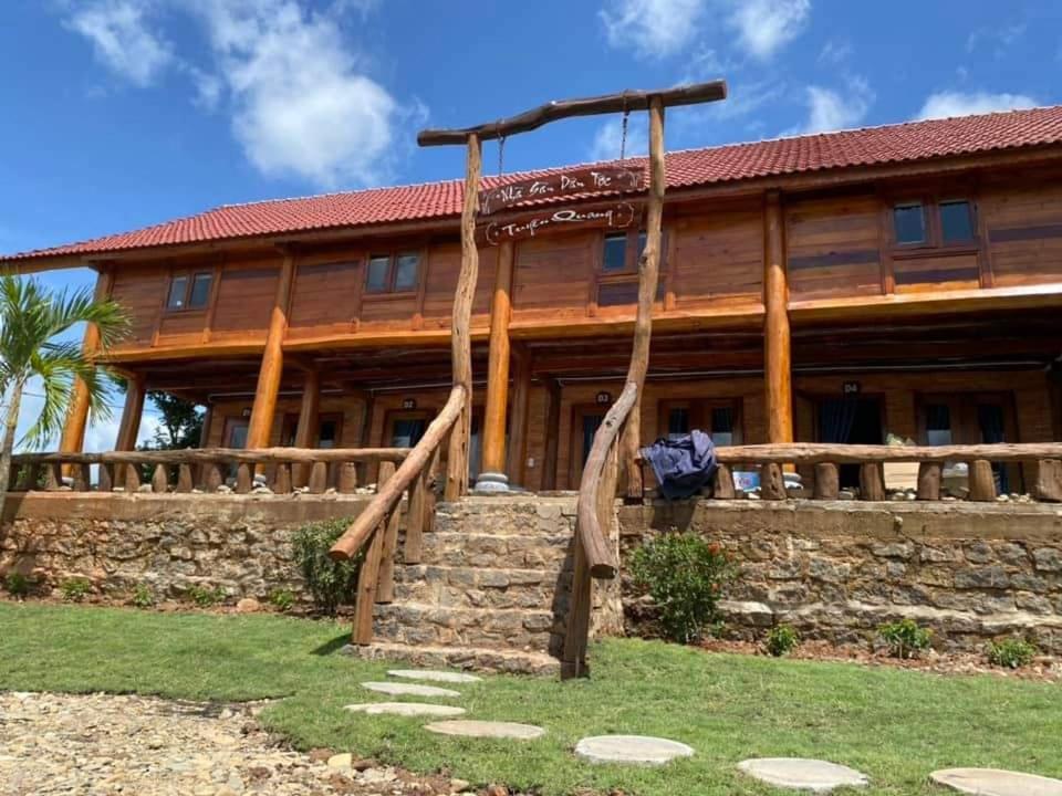Green Bamboo Lodge Resort Cat Tien Bagian luar foto