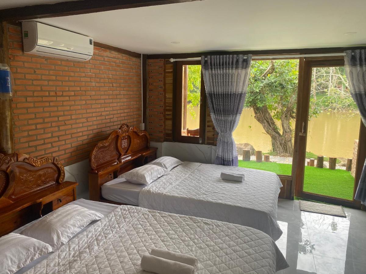 Green Bamboo Lodge Resort Cat Tien Bagian luar foto