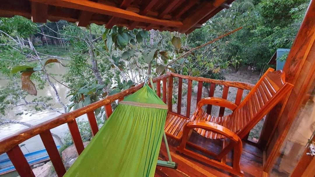 Green Bamboo Lodge Resort Cat Tien Bagian luar foto
