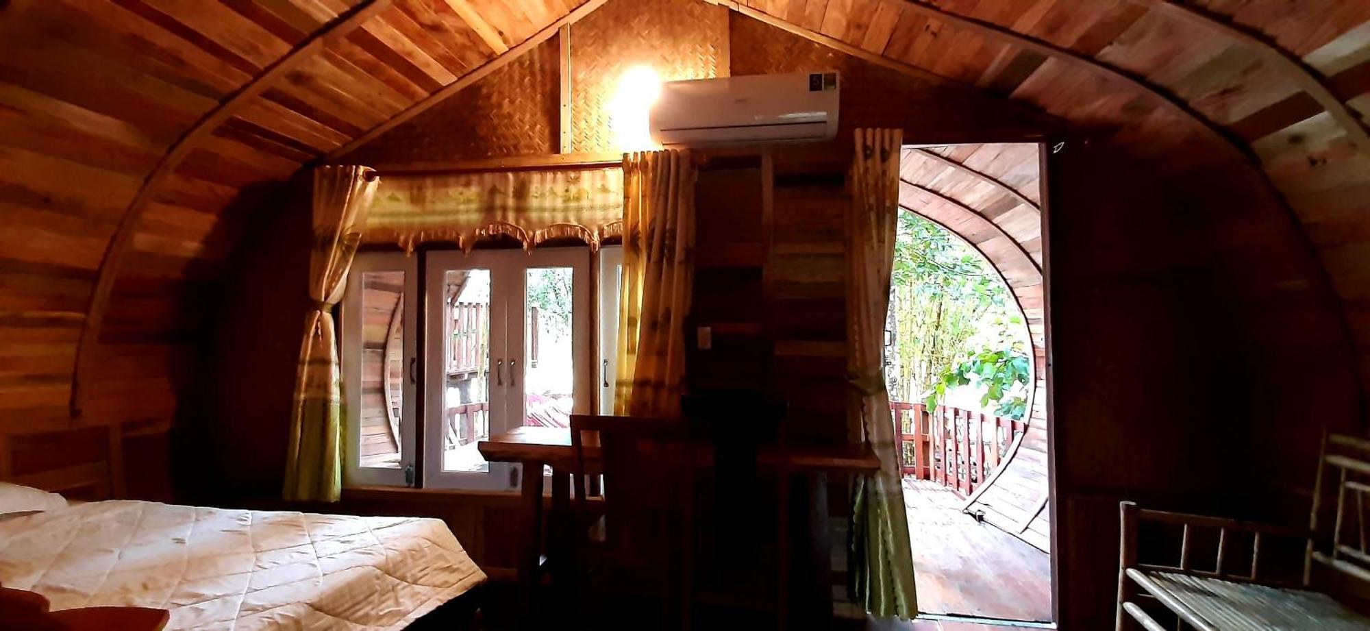 Green Bamboo Lodge Resort Cat Tien Bagian luar foto
