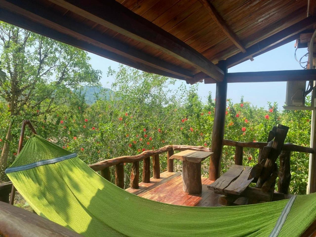 Green Bamboo Lodge Resort Cat Tien Bagian luar foto