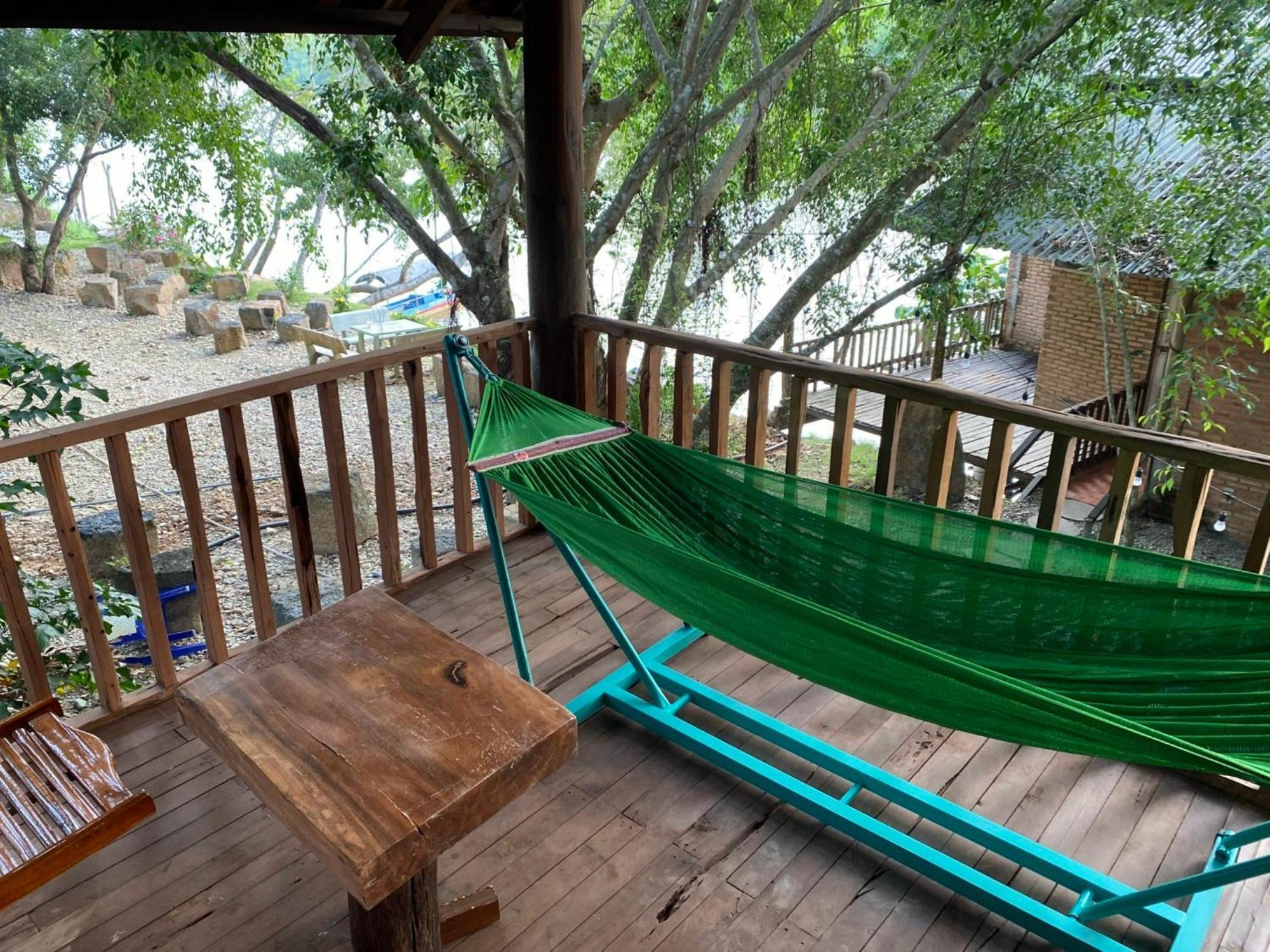 Green Bamboo Lodge Resort Cat Tien Bagian luar foto