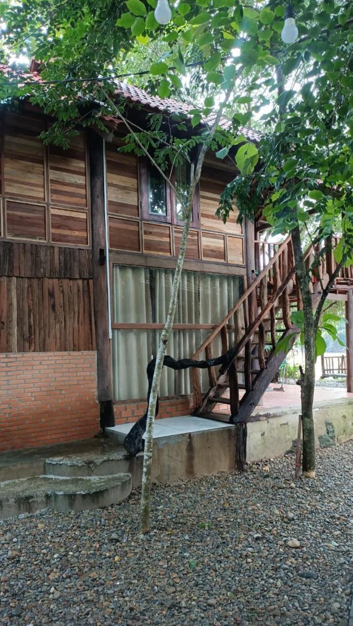 Green Bamboo Lodge Resort Cat Tien Bagian luar foto