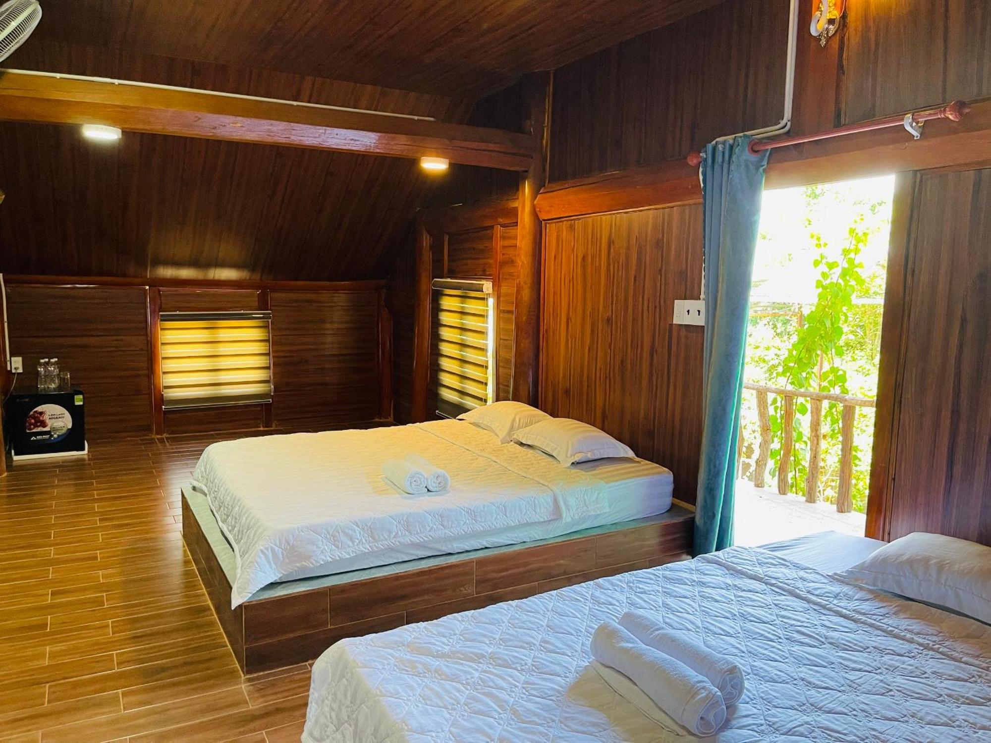 Green Bamboo Lodge Resort Cat Tien Bagian luar foto
