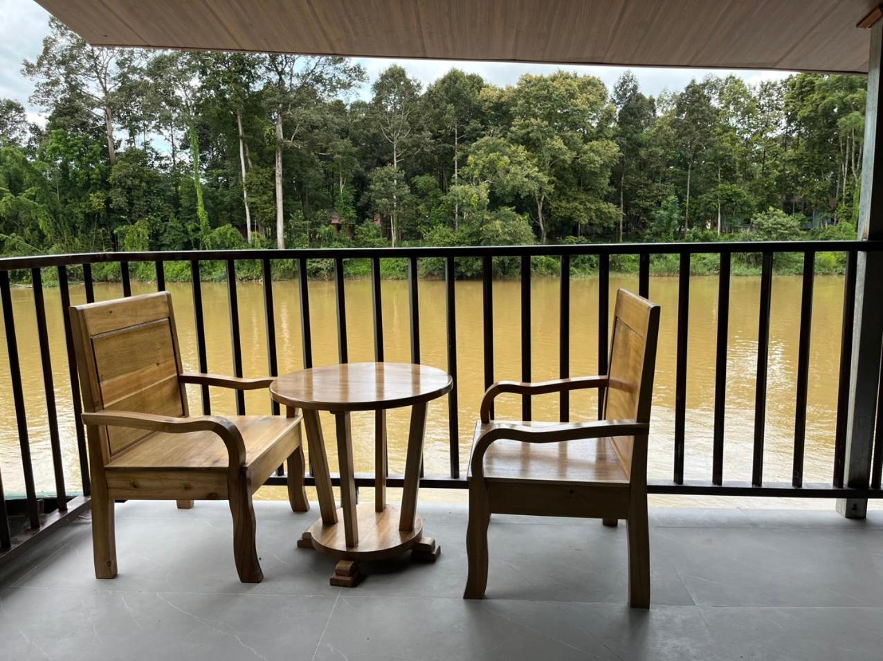 Green Bamboo Lodge Resort Cat Tien Bagian luar foto