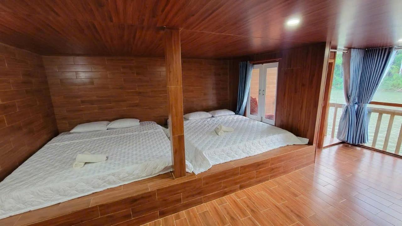 Green Bamboo Lodge Resort Cat Tien Bagian luar foto