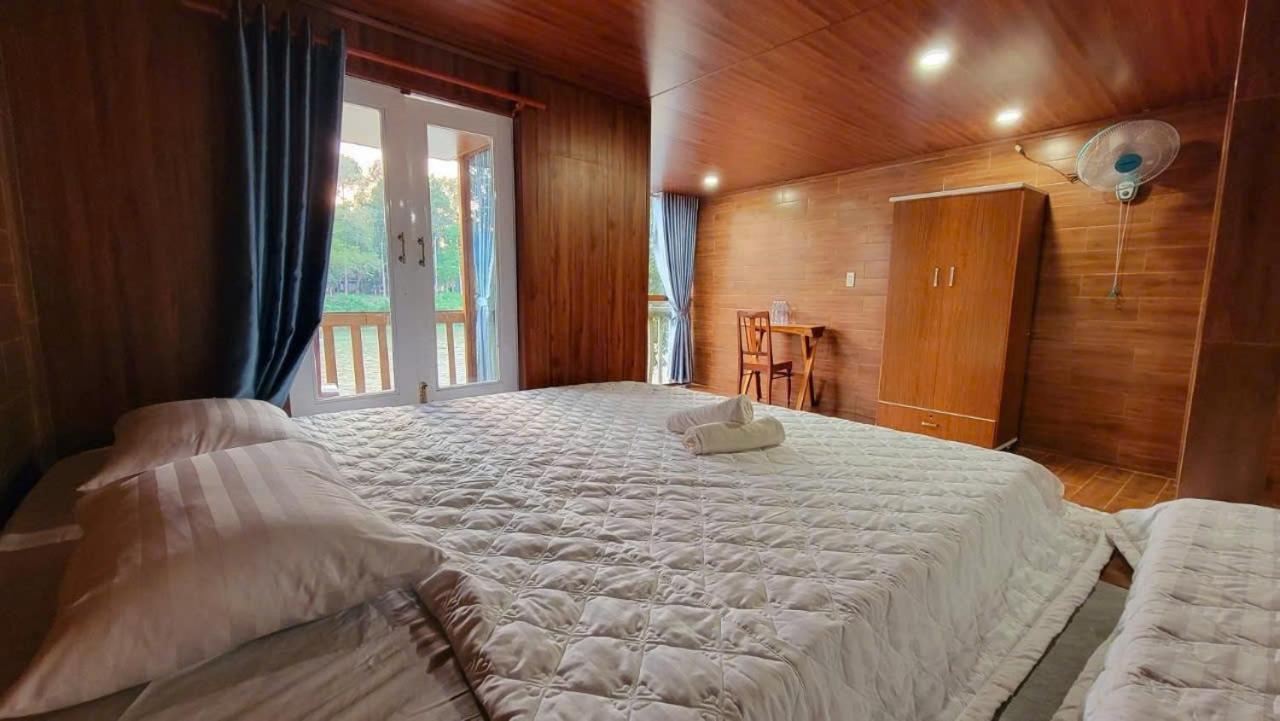 Green Bamboo Lodge Resort Cat Tien Bagian luar foto