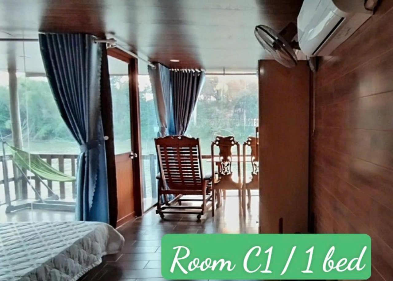 Green Bamboo Lodge Resort Cat Tien Bagian luar foto